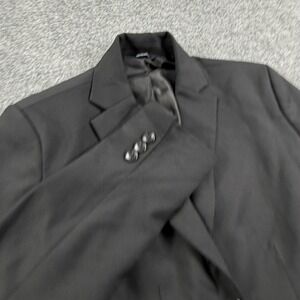 Edwards Blazer Jacket 4R Black Single Button Formal Uniform Kids